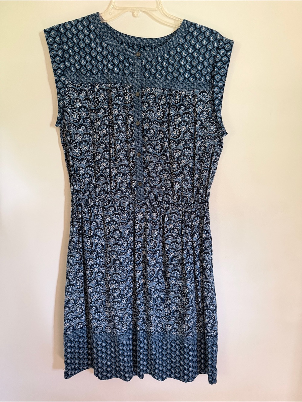 Loft printed dress sz M